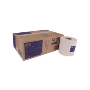 Caja de 6 Rollos de Papel Toalla Natural Adv 837 HD Tork Fluido Centrico
