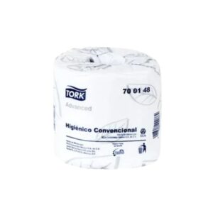 Fardo de 48 Rollos de Papel Higiénico Convencional Advanced Tork 500 HD