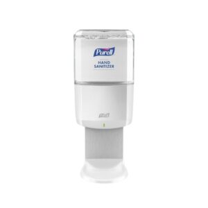 DISPENSADOR ES8 PLASTICO BLANCO ALCOHOL SANITIZANTE
