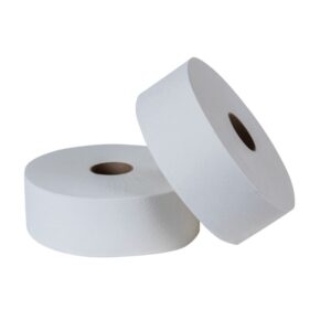 Caja de 6 Rollos de Papel Higiénico Jumbo Roll HD Tork 400 mts