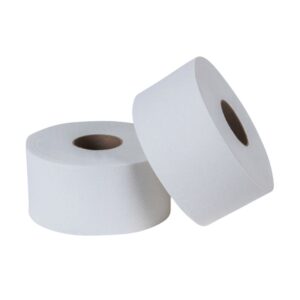 Caja de 6 Rollos de Papel Higiénico Mini Jumbo Roll Hoja Sencilla Tork 350 mts