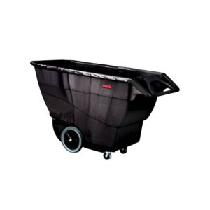 Carro Volcador de Basura de 2,100 Lb. Negro