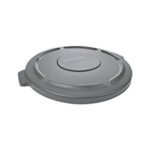 Tapadera Gris de Basurero RB Brute de 32 Galones