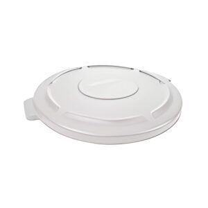 Tapadera Blanca de Basurero RB Brute de 32 Galones