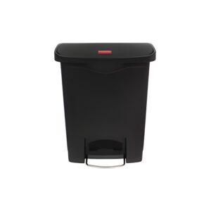 Basurero 30L/ 8 Galones Step On Negro