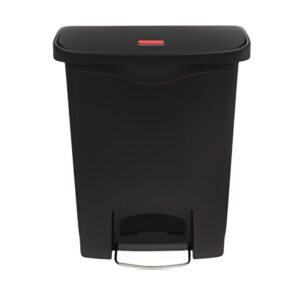 Basurero 50L/ 13 Galones Step On Negro