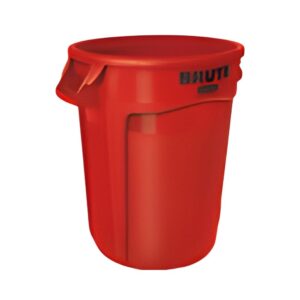 Basurero Brute de 32 Galones Rojo