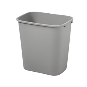 Basurero sin Tapa para Escritorio Gris, 27Lt.