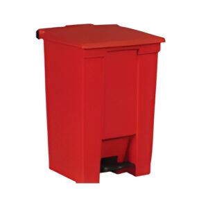 Contenedor Rojo de Basura con Pedal Step On de 12Gal/45Lt